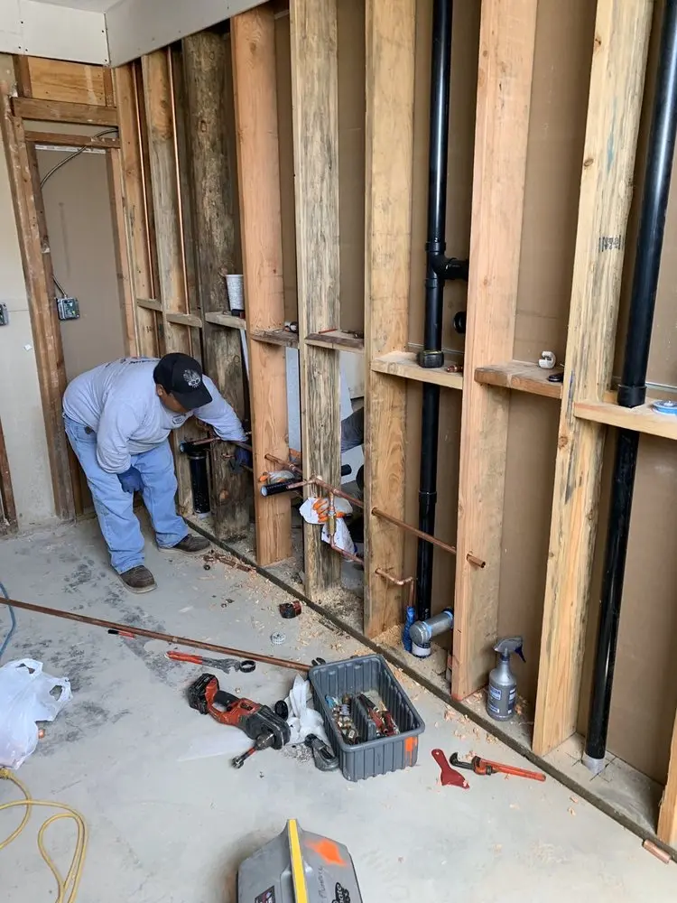Commercial rough-in plumbing for Gas Line Repair in Echo Ridge Village